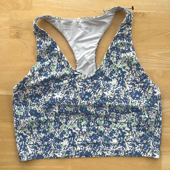 AERIE Align-Like Floral Cami Tank Size Large - Picture 1 of 4